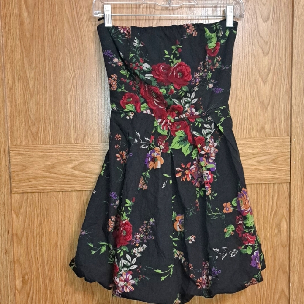 Estam strapless floral top